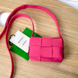 Contemporary Premium PU Leather Handbag - Sleek Minimalist Lines | Women's Luxury Handbag #1664 - product detail shot (image 10) of designer-inspired handbag