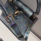  curated top-handle bag styled with outfit
