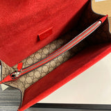 Side profile of statement structured women's handbag – women's designer-style accessory
