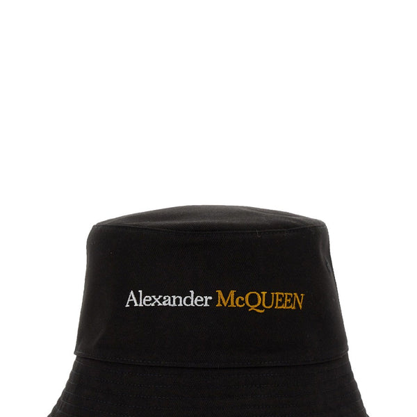 Alexander McQueen Hats? Alexander Mcqueen Men Bucket Hat With Logo Premium Designer Fashion Hat