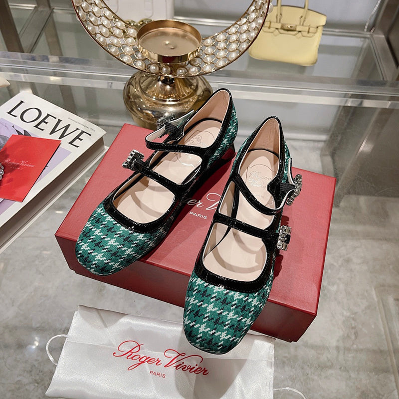 Roger Vivier luxury shoes angled view — premium authentic designer style