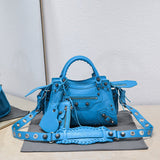 Zivas Charm Elevated Essentials Statement Handbag (Thoughtfully Structured Design) – Angled View