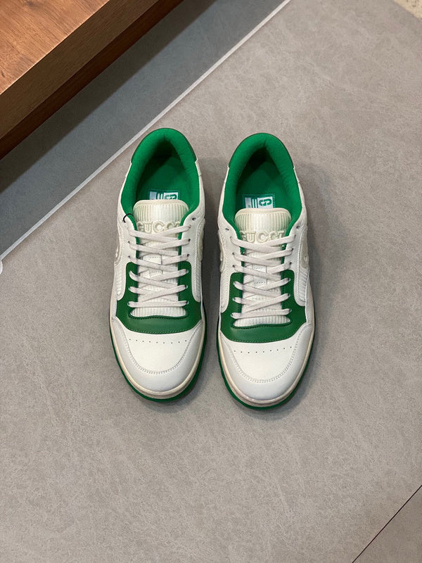 Gucci stone beige luxury sneakers view 10 classic court silhouette