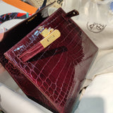 Close-up detail of graceful bag design
