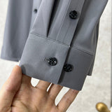 Close-up of Burberry designer clothing craftsmanship
