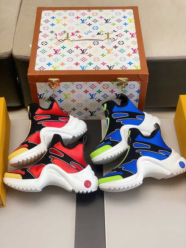 Louis Vuitton designer shoes full view