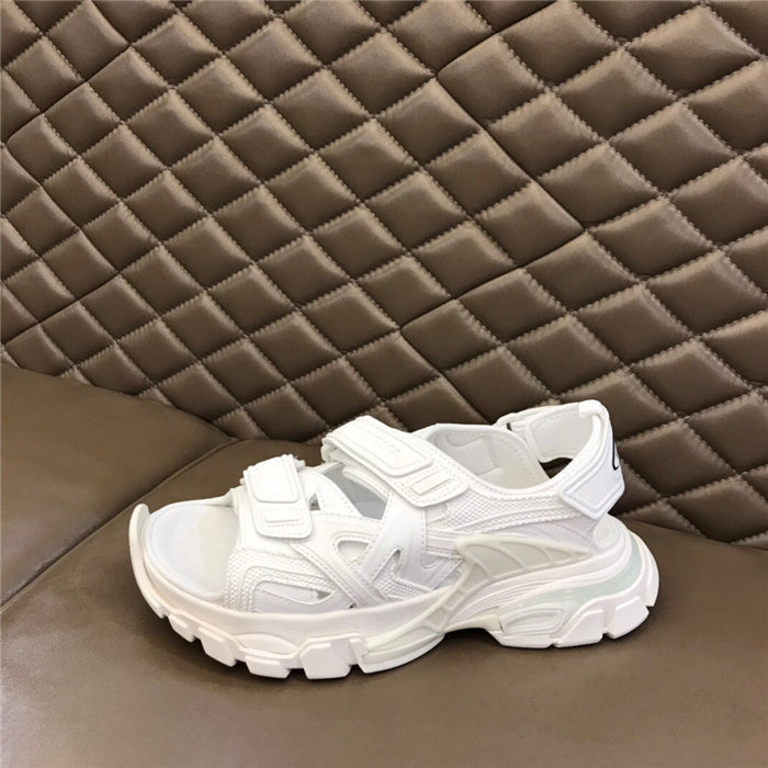 Balenciaga Tan High-Top Sneakers - Toe Detail View