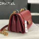 Zivas Charm Refined Structure Designer Handbag (Elevated Accessory Essential) – Detail View