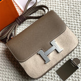 Close-up detail of streamlined bag design