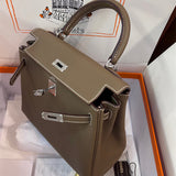  Clean-Lined carryall bag carried on shoulder
