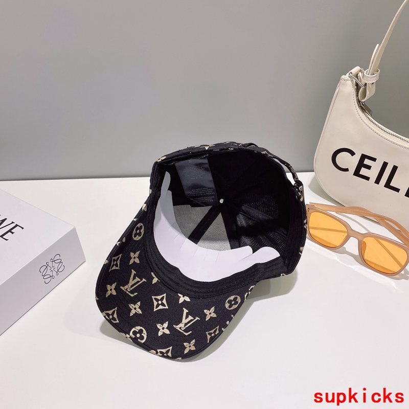 Side view of Louis Vuitton unisex cap