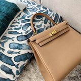  streamlined handbag detail view showing craftsmanship
