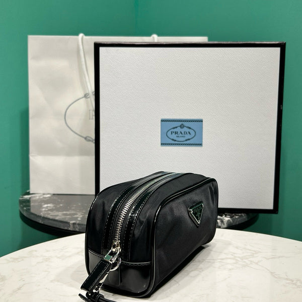Bags? Pd Re-nylon Pouch Luxury Designer Leather Handbag