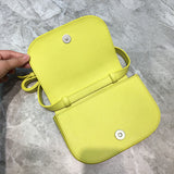 Understated Faux Leather Handbag - Premium Craftsmanship Detailing | Women's Everyday Carry Handbag #818 - styled full view (image 7) of designer-inspired handbag