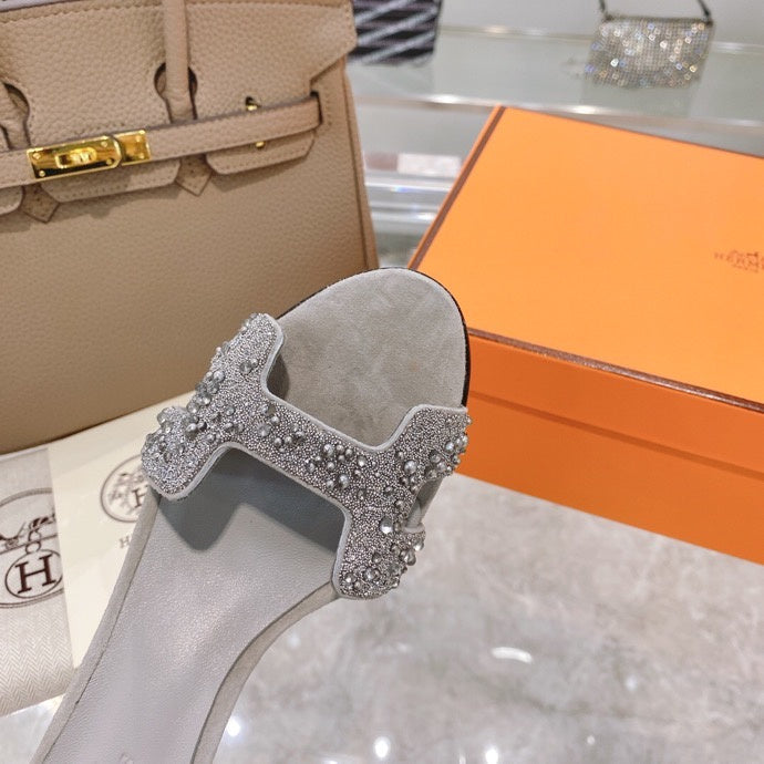 Hermes shoes Style 370 - editorial style shot (alternate angle)