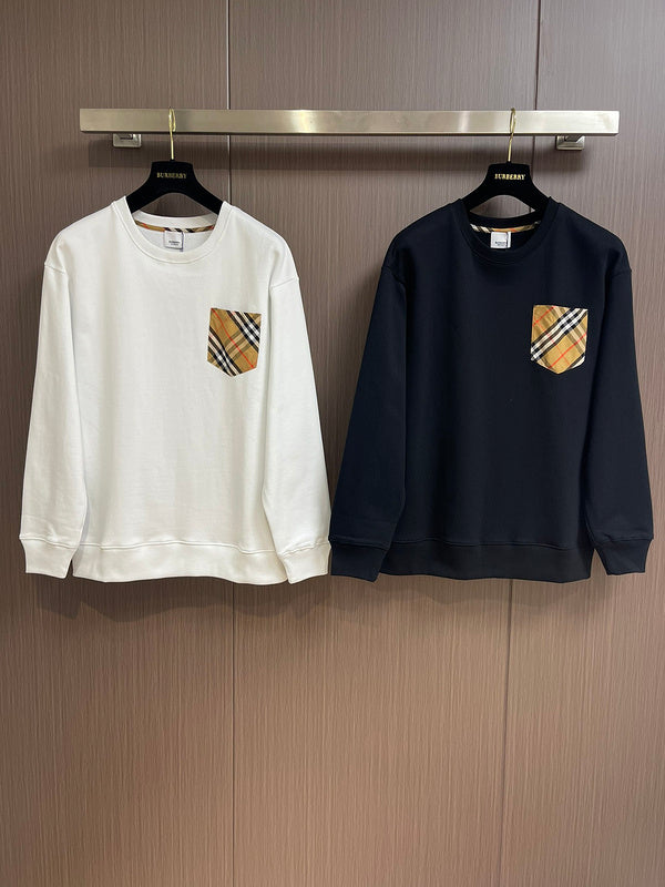 Burberry clothing close-up — premium authentic designer style