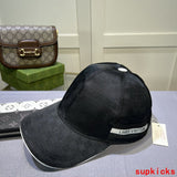 Close-up detail view of Louis Vuitton unisex cap