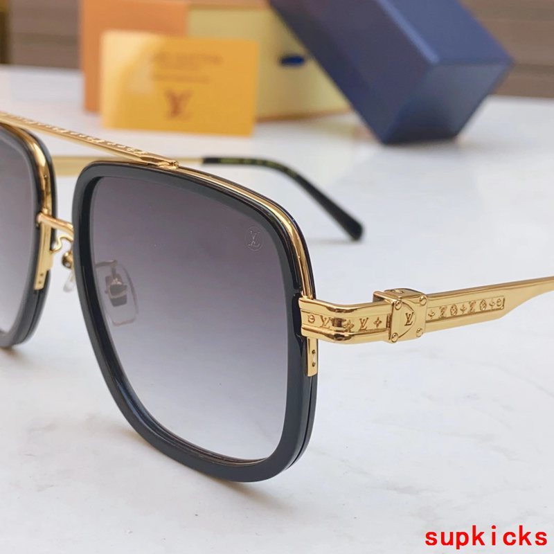 Lifestyle view of Louis Vuitton unisex sunglasses