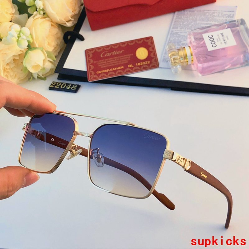 Lifestyle view of Cartier unisex sunglasses