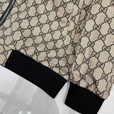 Full styled look of Gucci luxury clothing with logo-detail design