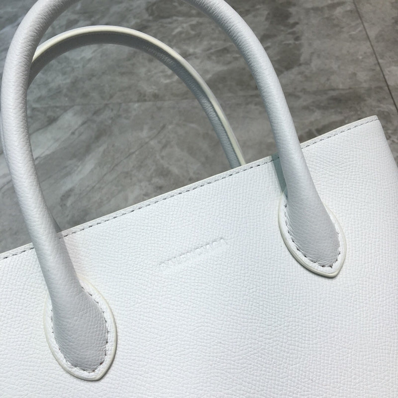 Statement Vegan Leather Handbag - Refined Silhouette | Women's Statement Accessory #915 - styled full view (image 7) of designer-inspired handbag