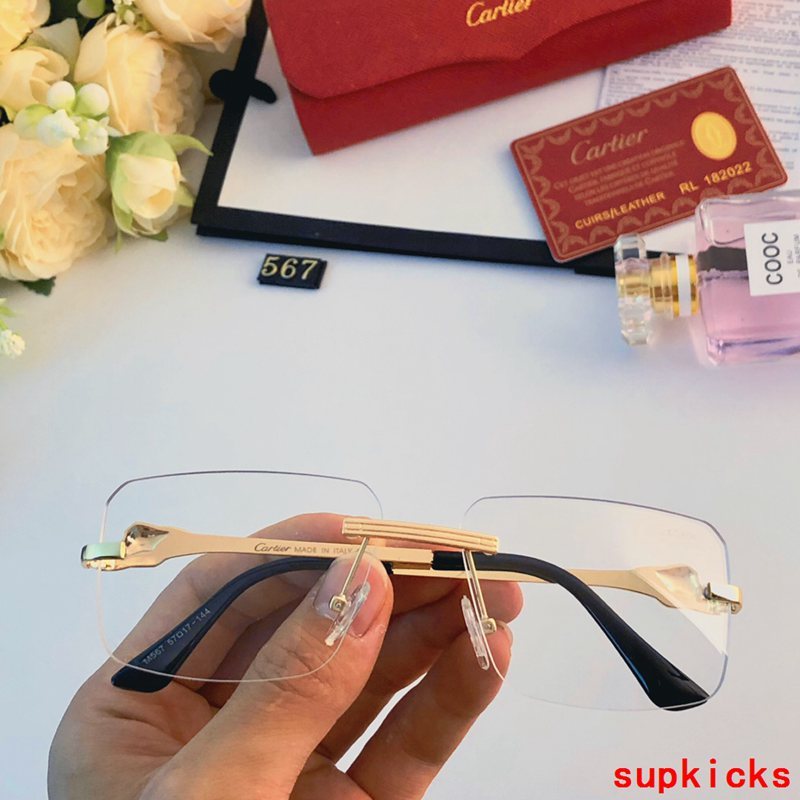 Lifestyle view of Cartier unisex sunglasses