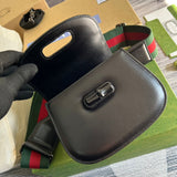 Close-up detail of polished classic women's handbag – women's designer-style accessory