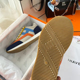 Hermes shoes Style 355 - front view, statement logo accent (alternate angle)