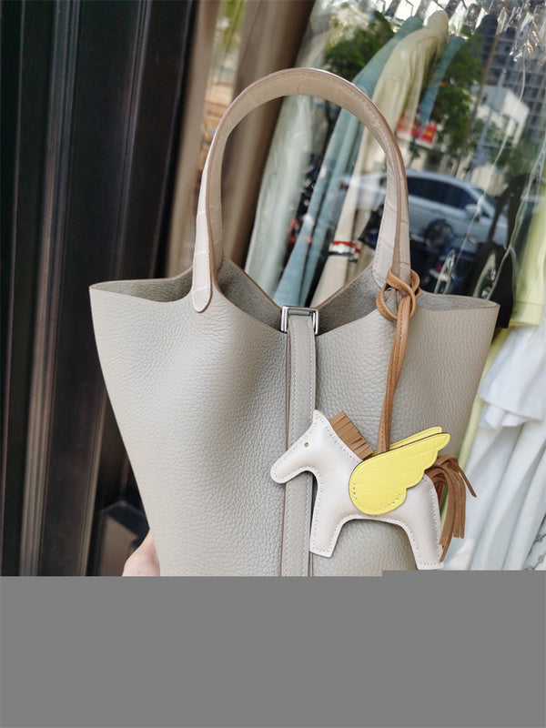 Elegant bag shown from front angle