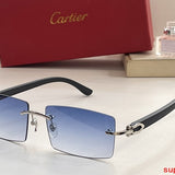 Lifestyle view of Cartier unisex sunglasses