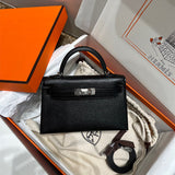  Understated structured bag front view
