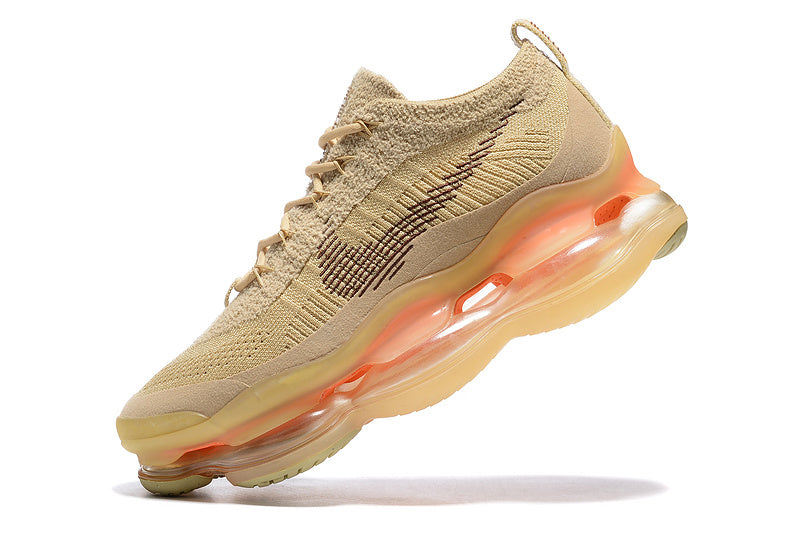 Nike stone beige luxury sneakers view 7 padded collar comfort