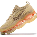 Nike stone beige luxury sneakers view 7 padded collar comfort
