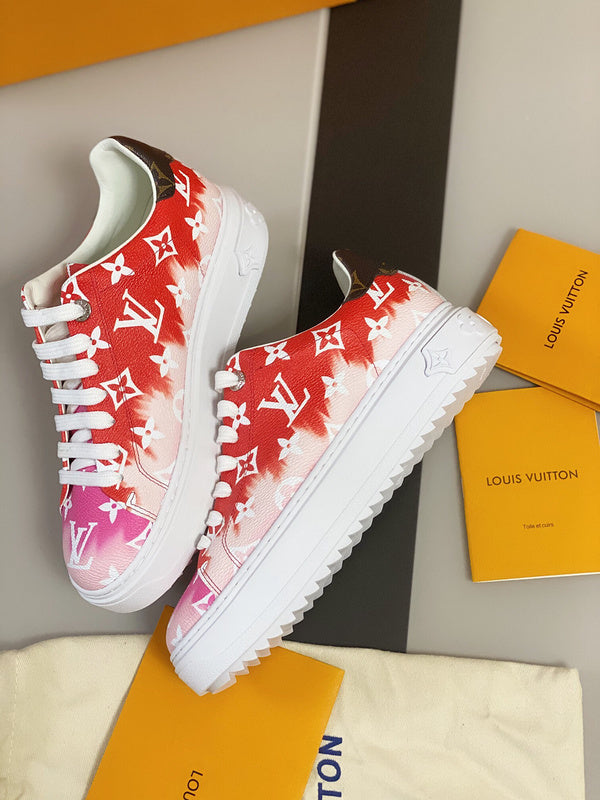 Louis Vuitton luxury shoes close-up — premium authentic designer style