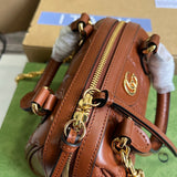Interior view of modern refined women's handbag – women's designer-style accessory
