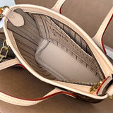  Polished carryall bag carried on shoulder 10