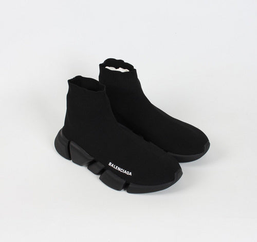 Balenciaga Red Ankle Boots - Lifestyle Styling Shot