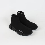 Balenciaga Red Ankle Boots - Lifestyle Styling Shot
