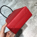 Polished Premium PU Leather Handbag - Sleek Minimalist Lines | Women's Statement Accessory #1066 - styled full view (image 7) of designer-inspired handbag