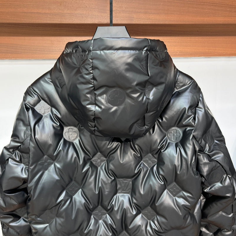 Flat lay presentation of Louis Vuitton luxury clothing with everyday silhouette