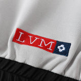 Back view of Louis Vuitton luxury clothing with relaxed-fit cut