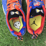 Nike sneakers detailed view showing premium designer craftsmanship