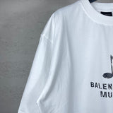 Balenciaga t-shirt back view — premium authentic designer style
