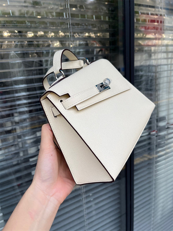 Interior view of sculpted premium bag