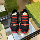 Gucci fresh white-and-black luxury sneakers view 6 minimalist modern build