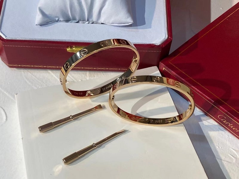 Close-up detail view of Cartier unisex jewelry piece