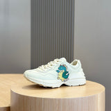Gucci fresh white-and-black luxury sneakers view 9 streetwear statement look