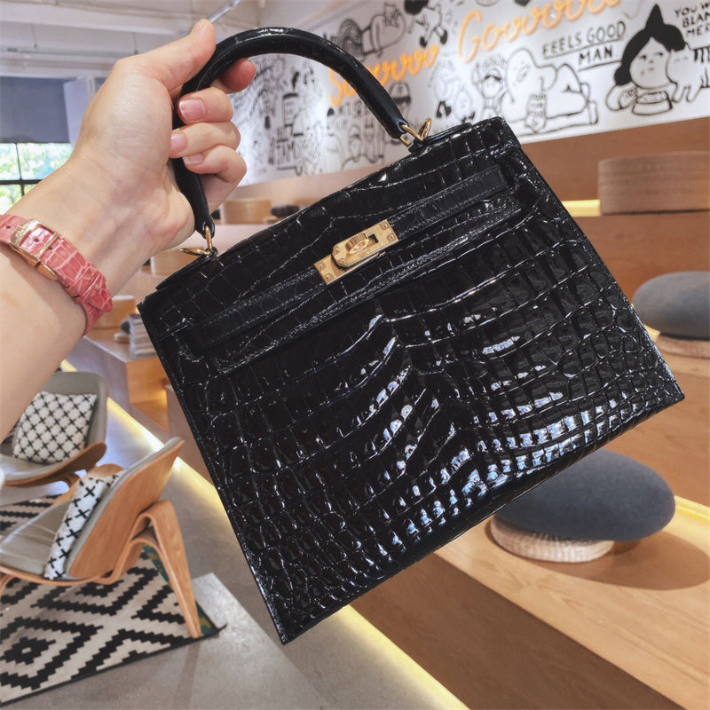  Classic everyday bag carried on shoulder