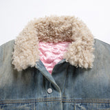 Front view of Acne Studios Denim Jacket premium piece