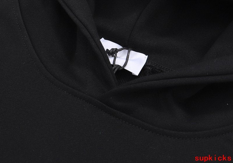 Close-up detail shot of Rhude luxury clothing with runway-inspired design